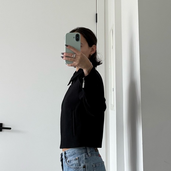 Wilfred Black Cropped Jacket - Picture 3 of 6